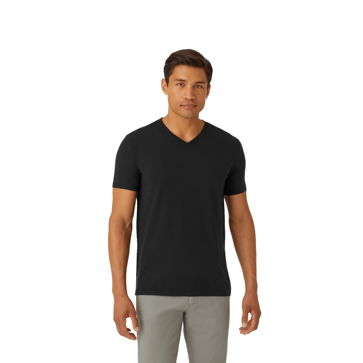 Bombas Men's Pima Cotton V-Neck T-Shirt 3-Pack