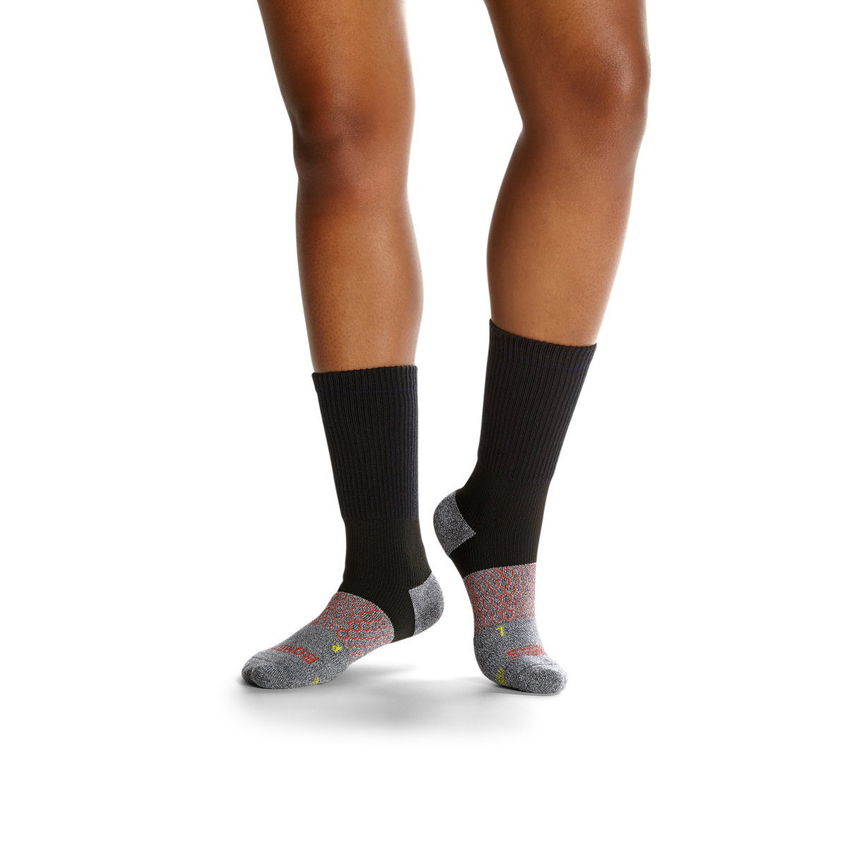 Bombas Women's Performance Targeted Compression Calf Socks 6-Pack, Merino Wool Blend