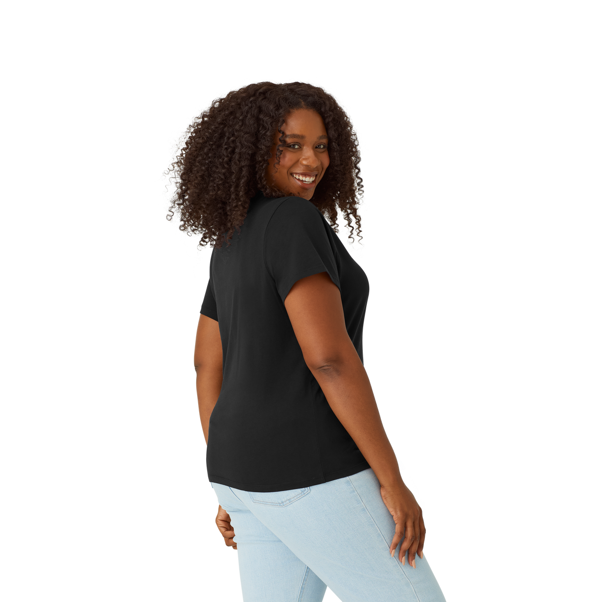 Bombas Women's Pima Cotton Crew Neck T-Shirt 6-Pack