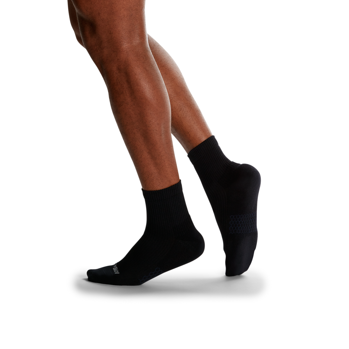 Bombas Men's Modern Rib Quarter Socks 8-Pack