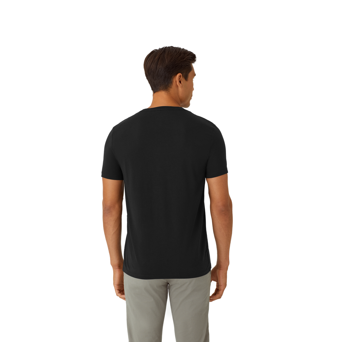 Bombas Men's Pima Cotton V-Neck T-Shirt 3-Pack