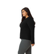 Bombas Women's Merino Wool Blend Crew Neck Long Sleeve T-Shirt