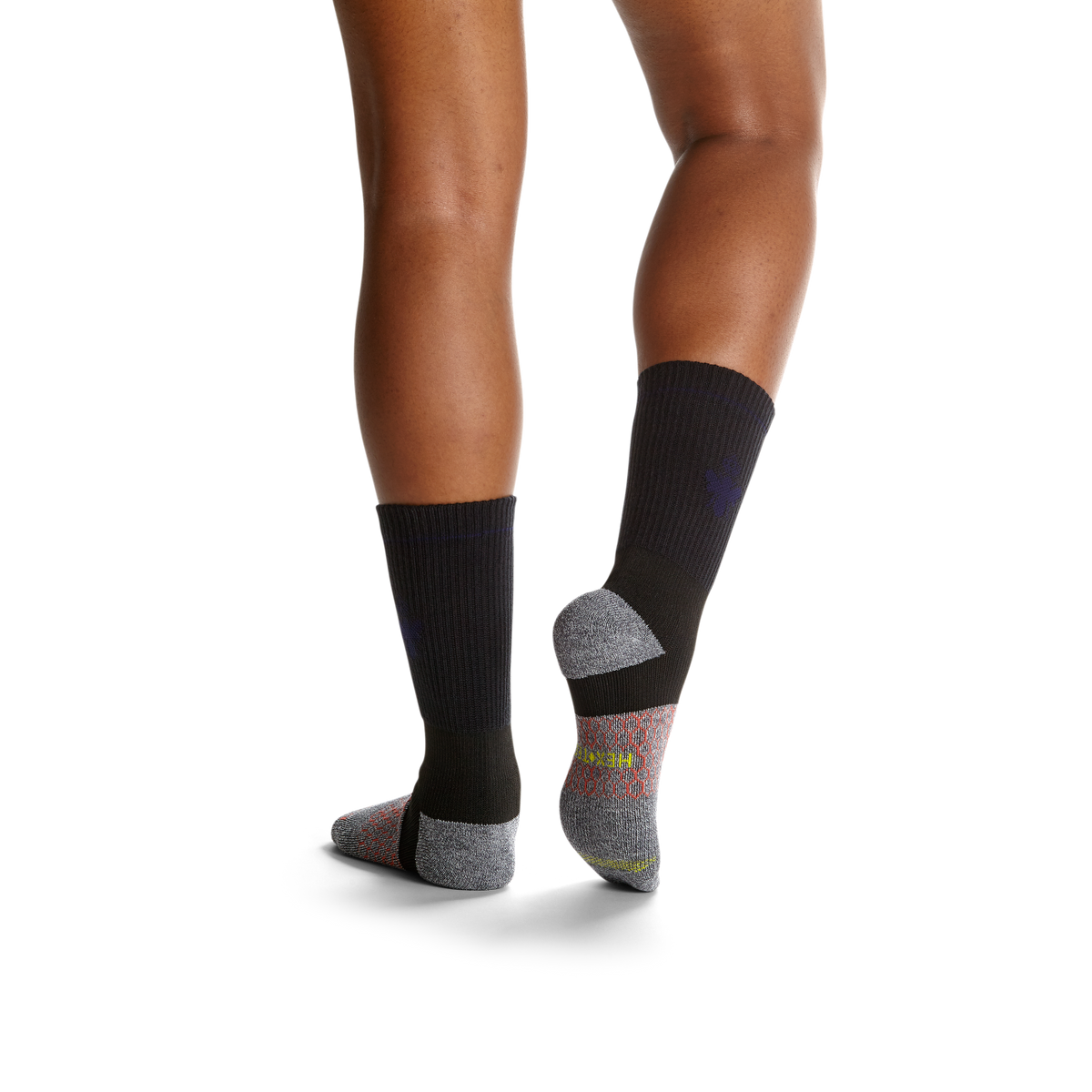 Bombas Women's Performance Targeted Compression Calf Socks 6-Pack, Merino Wool Blend