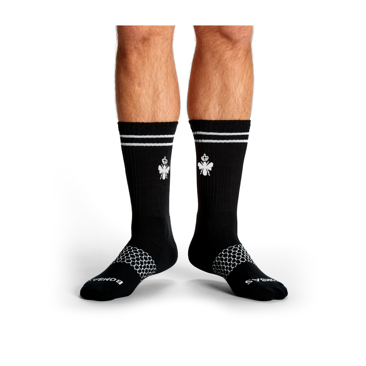 Bombas Men's Originals Calf Socks Midweight Cushion Seamless Toe