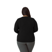 Bombas Women's Merino Wool Blend Crew Neck Long Sleeve T-Shirt