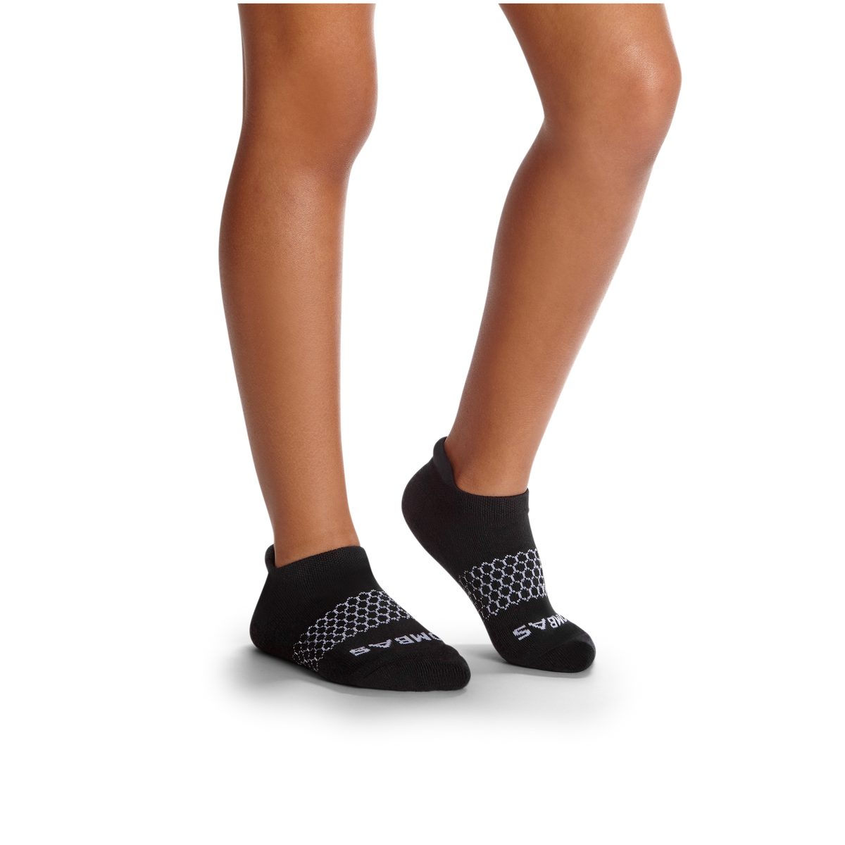 Bombas Youth Solids Ankle Socks 4-Pack - Kids Seamless Toe Cotton Socks