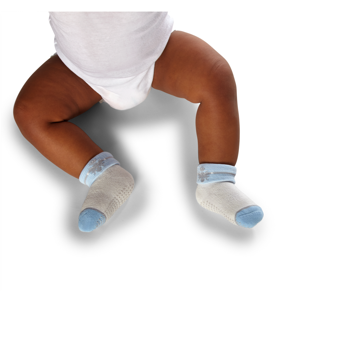 Bombas Baby Gripper Socks 8-Pack, 6-12 Months