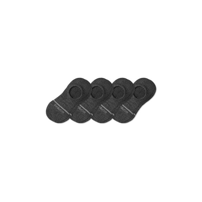 Bombas Men's Lightweight Merino Wool Blend No Show Sock 4-Pack