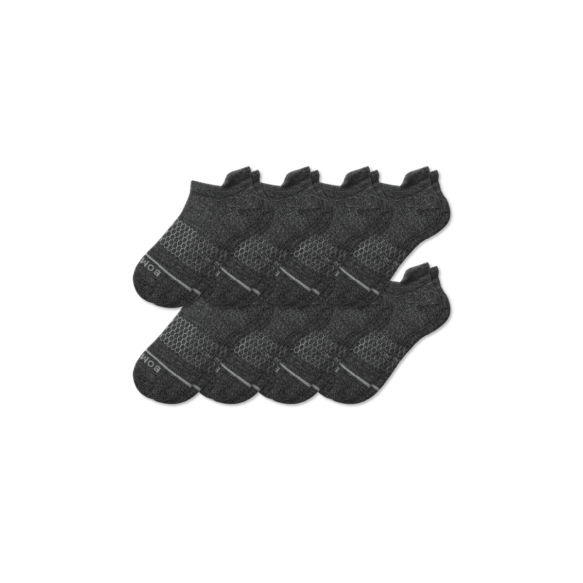 Bombas Men's Merino Wool Blend Ankle Socks 8-Pack