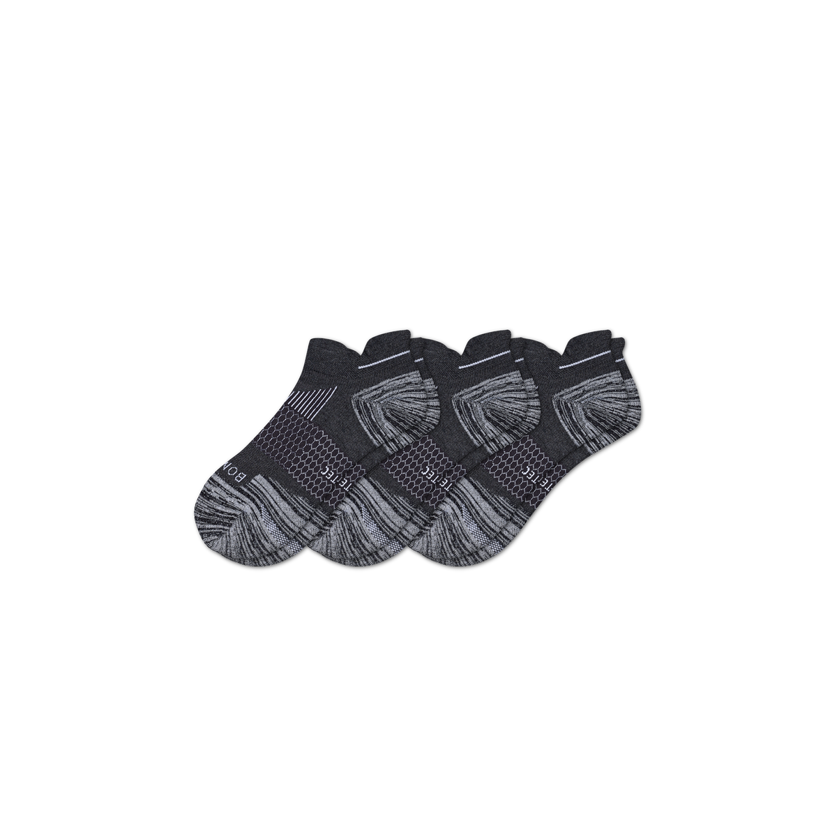 Bombas Men's Run Ankle Socks 3-Pack