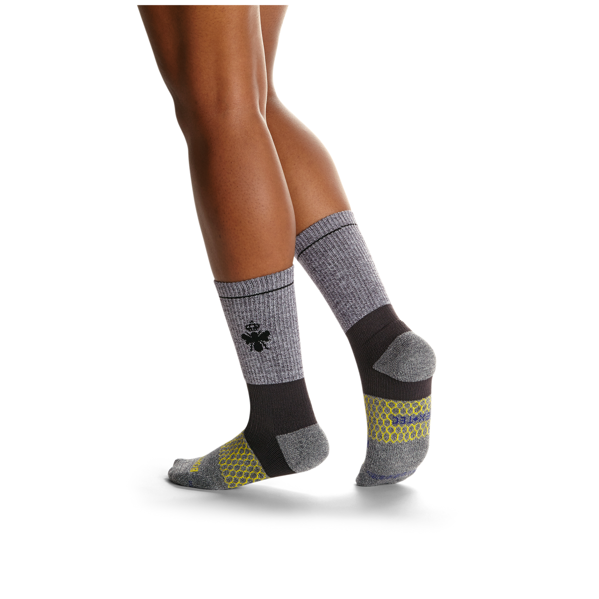 Bombas Women's Performance Targeted Compression Calf Socks 3-Pack, Merino Wool Blend