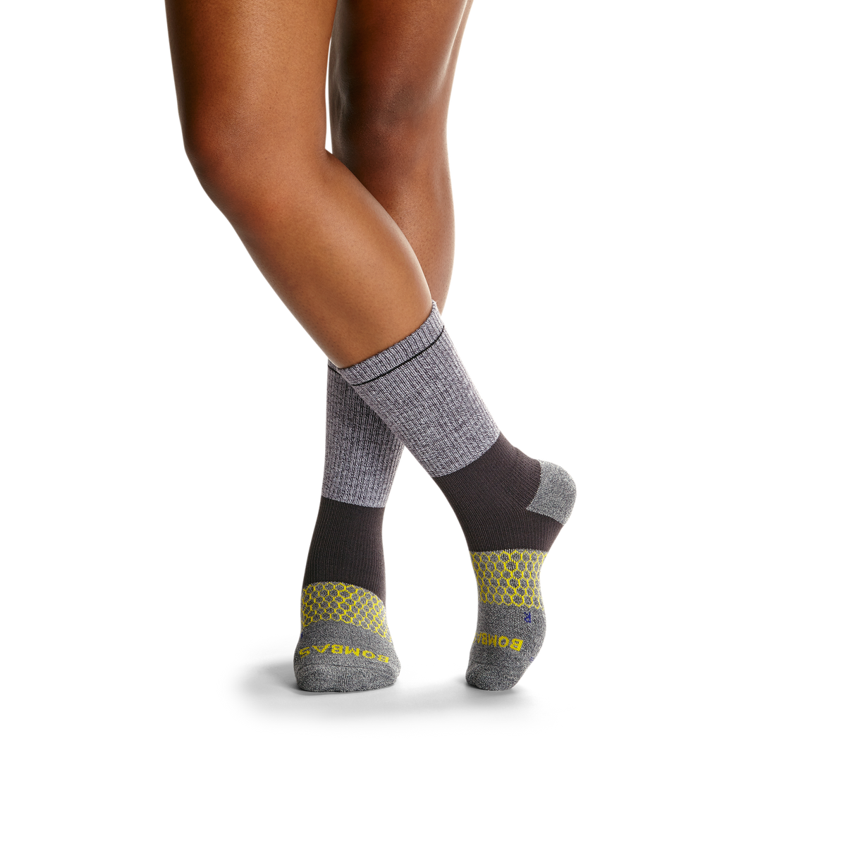 Bombas Women's Performance Targeted Compression Calf Socks, Merino Wool Blend Support