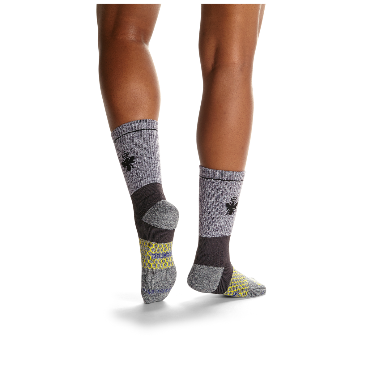Bombas Women's Performance Targeted Compression Calf Socks 3-Pack, Merino Wool Blend