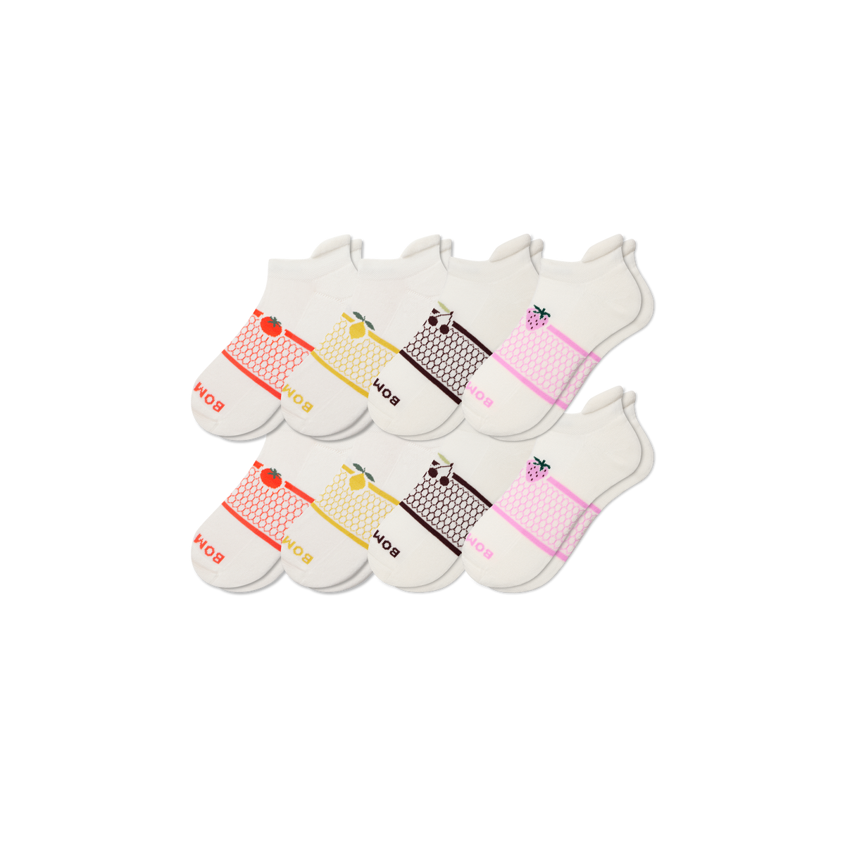 Bombas Women's Farmer's Market Ankle Sock 8-Pack