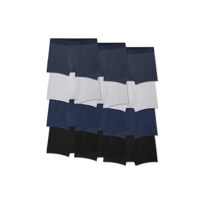 Bombas Men's Cotton Modal Blend Trunks 12-Pack