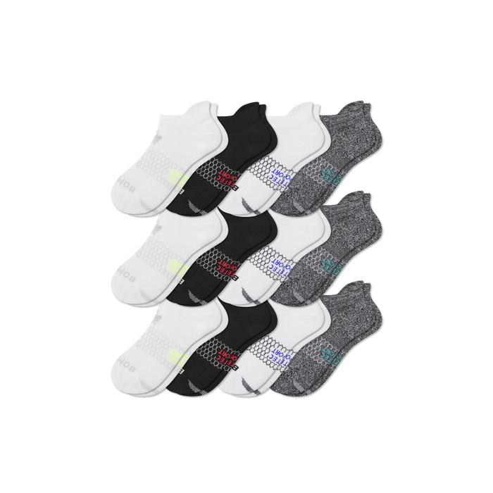 Bombas Youth All Sport Ankle Socks 12-Pack