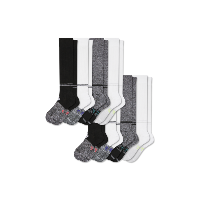 Bombas Youth All Sport Knee High Socks 8-Pack