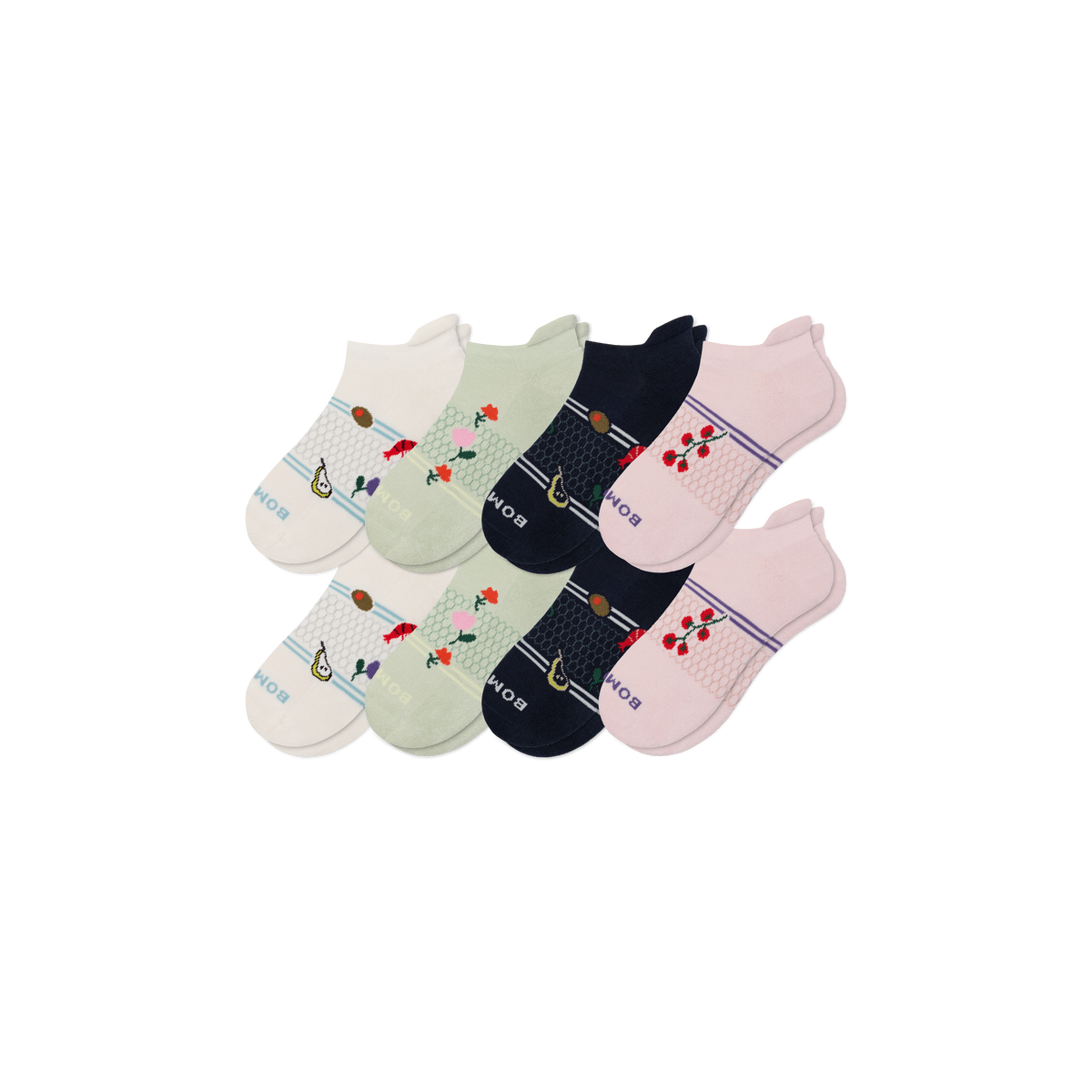 Bombas Women's Dinner Party Ankle Sock 8-Pack
