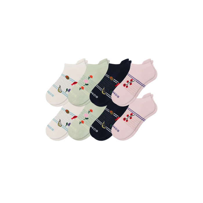 Bombas Women's Dinner Party Ankle Sock 8-Pack