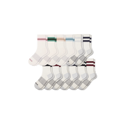 Bombas Women's Vintage Stripes Half Calf Socks 12-Pack
