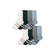 Bombas Women's Wide Calf Sock 8-Pack with Arch Support