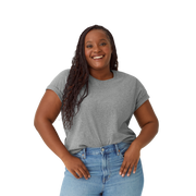 Bombas Women's Pima Cotton Crew Neck T-Shirt