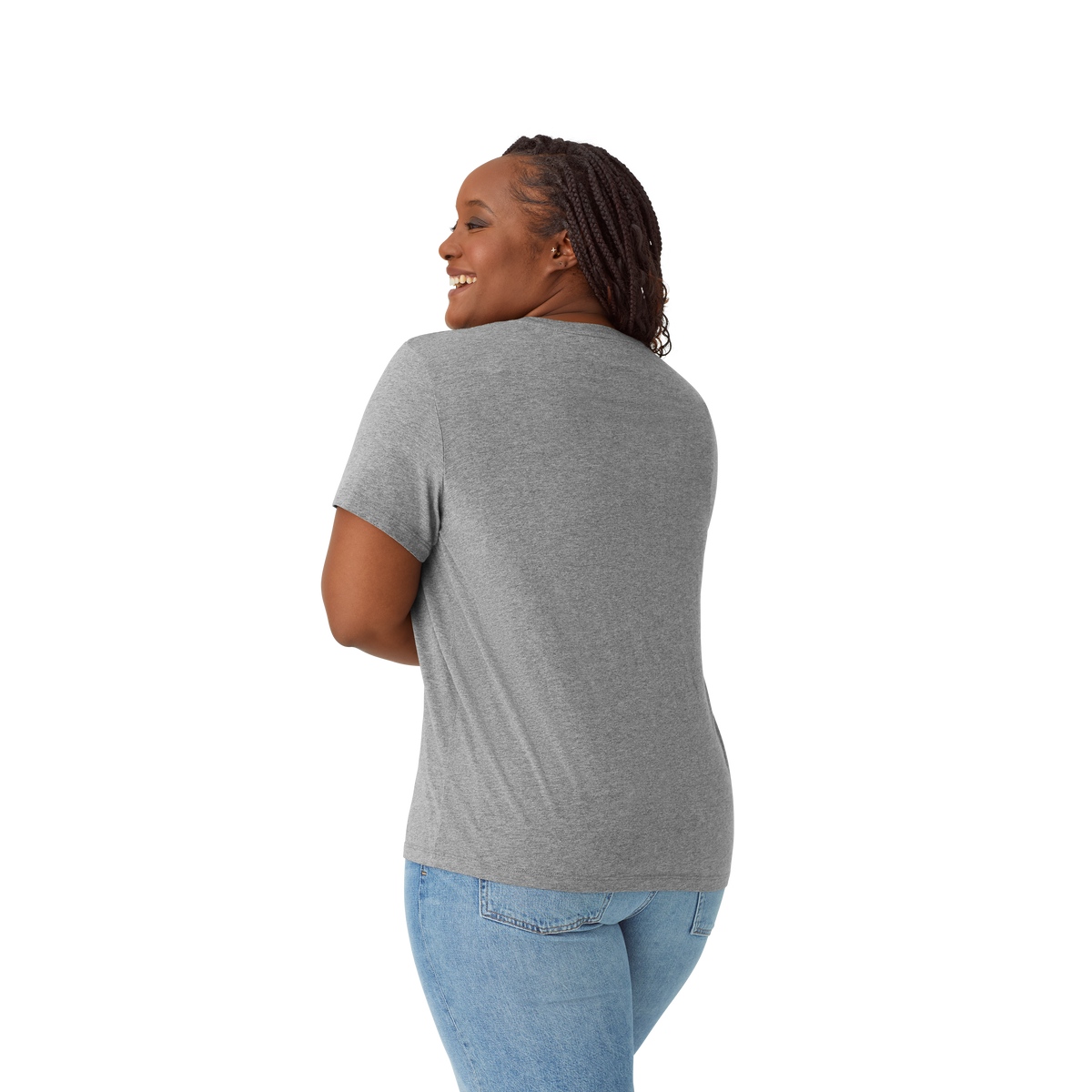 Bombas Women's Pima Cotton Crew Neck T-Shirt