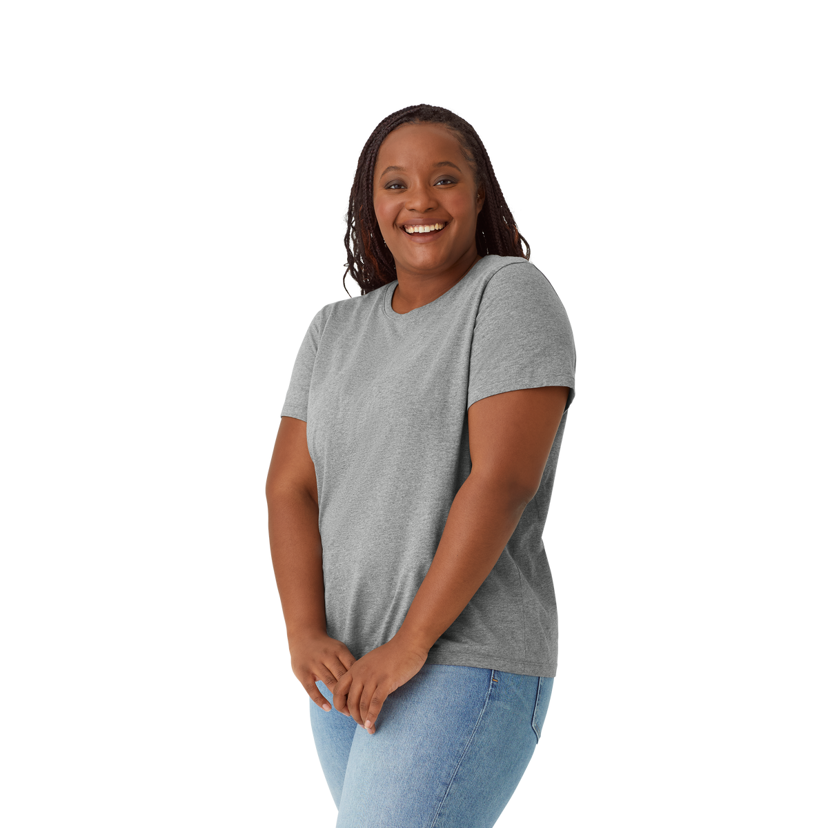 Bombas Women's Pima Cotton Crew Neck T-Shirt
