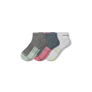 Bombas Women's Firm Compression Ankle Socks 3-Pack, Performance Support Socks