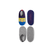 Bombas Youth Gripper Slipper Socks 2-Pack