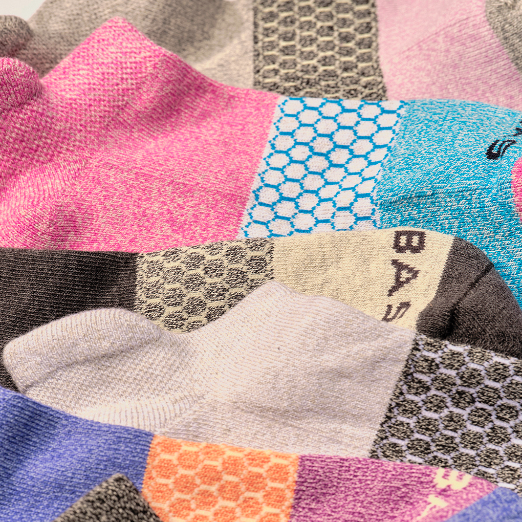 Bombas Women's Tri-Block Ankle Sock