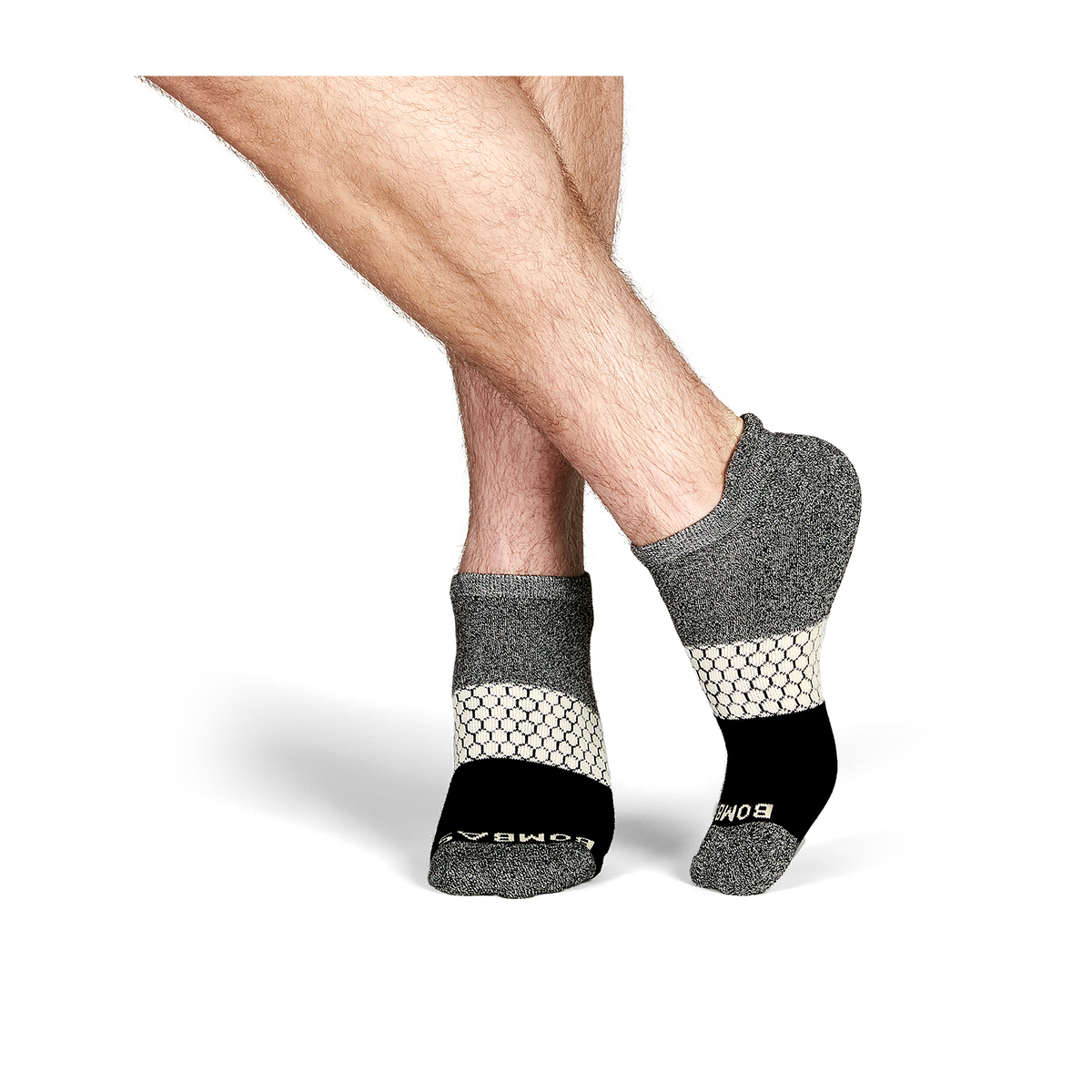 Bombas Men's Tri-Block Ankle Socks