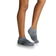 Bombas Youth Marl Ankle Socks 4-Pack - Kids Seamless Toe Cotton Socks