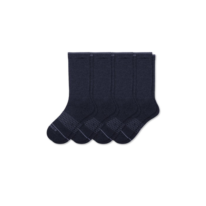 Bombas Men's Merino Wool Blend Calf Socks 4-Pack