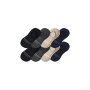 Bombas Men's Lightweight Merino Wool Blend No Show Socks 8-Pack