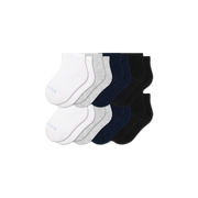 Bombas Toddler Lightweight Calf Socks 8-Pack - Kids Seamless Cotton Socks