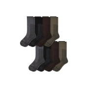 Bombas Women's Ultra Strong Merino Blend Calf Sock 8-Pack