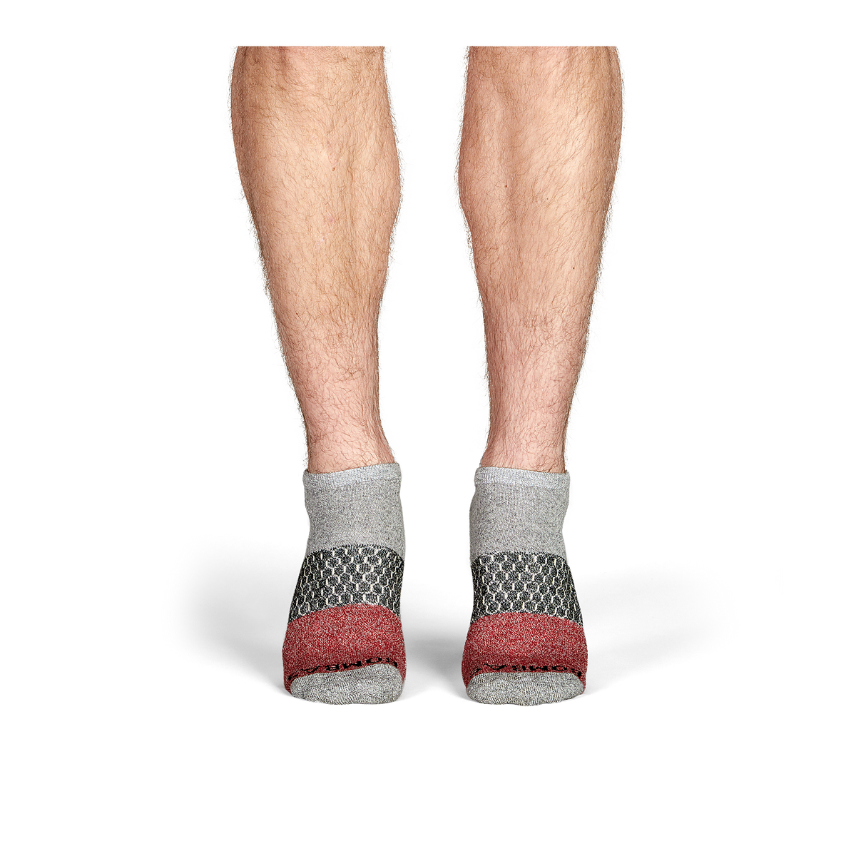Bombas Men's Tri-Block Ankle Socks 6-Pack
