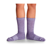 Bombas Youth Marl Calf Socks 4-Pack - Kids Seamless Toe Cotton Socks