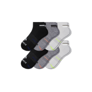 Bombas Men's Firm Compression Ankle Socks 6-Pack