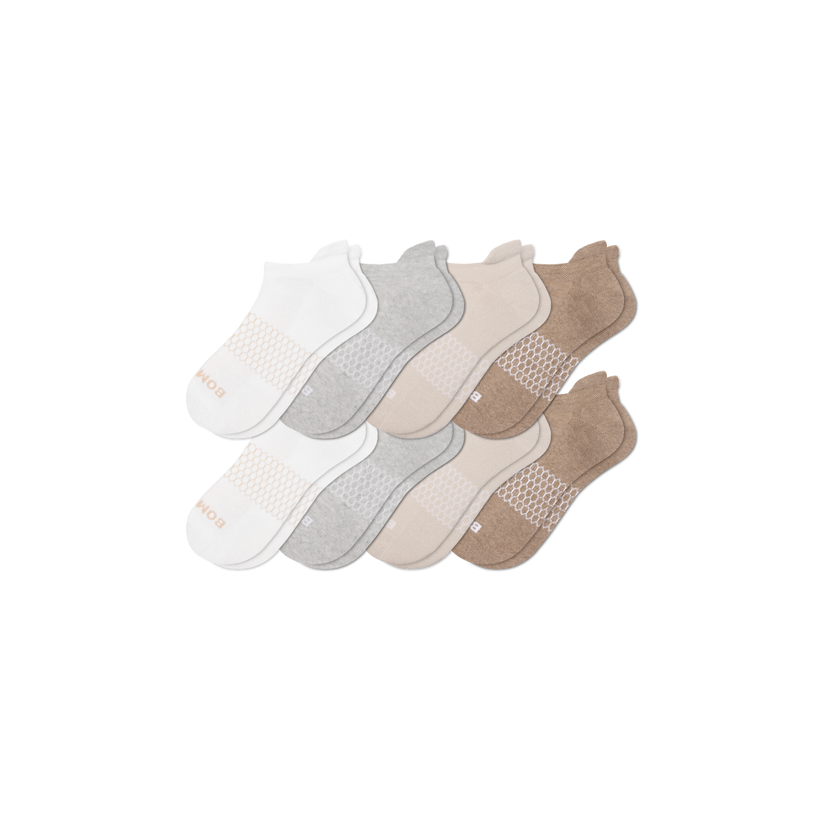 Bombas Women's Solids Ankle Sock 8-Pack