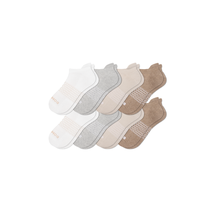 Bombas Women's Solids Ankle Sock 8-Pack