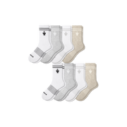 Bombas Women's Originals Half Calf Sock 8-Pack