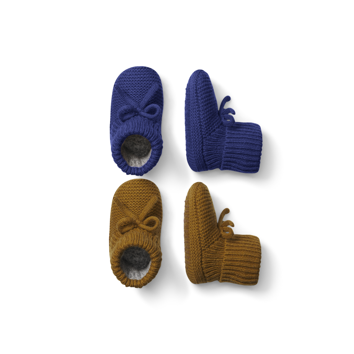 Bombas Baby Bow Gripper Slippers 2-Pack