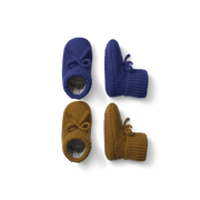 Bombas Baby Bow Gripper Slippers 2-Pack