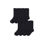Bombas Men's Dress Calf Sock 8-Pack