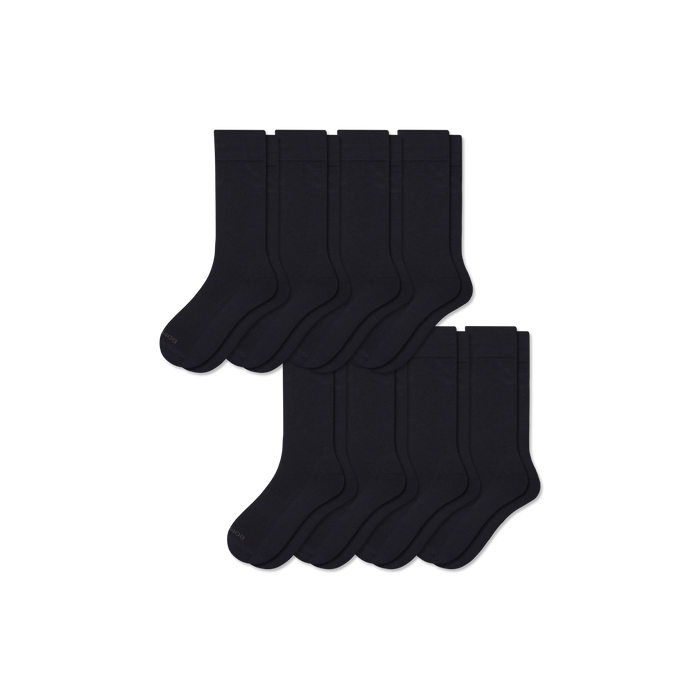 Bombas Men's Dress Calf Sock 8-Pack