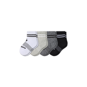 Bombas Toddler Originals Calf Socks 4-Pack - Kids Midweight Seamless Socks