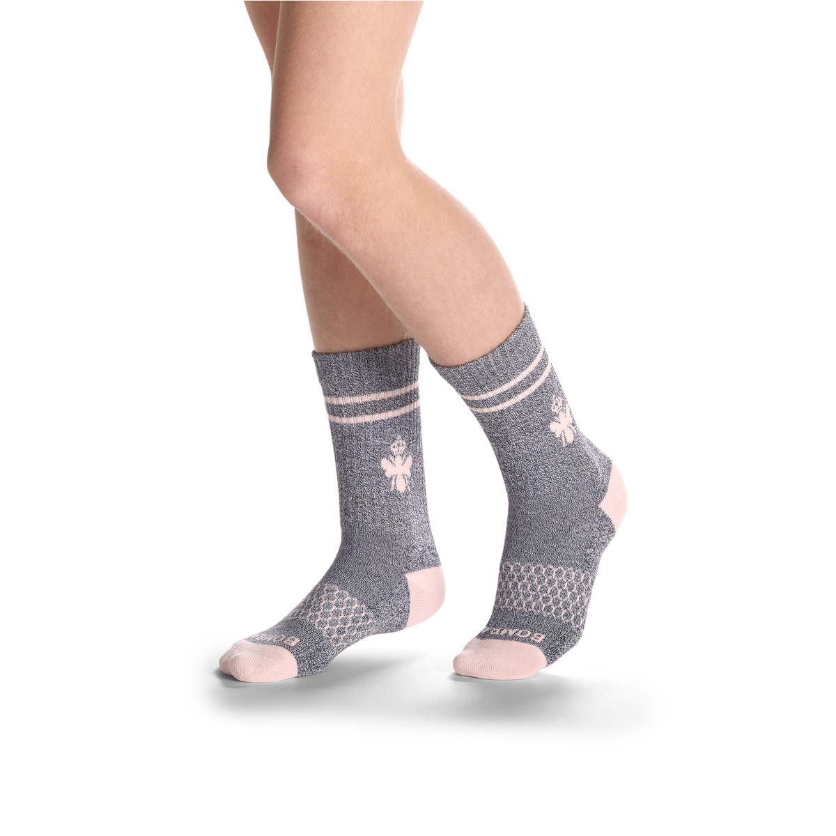 Bombas Kids Calf Socks - Midweight Seamless Cotton Socks