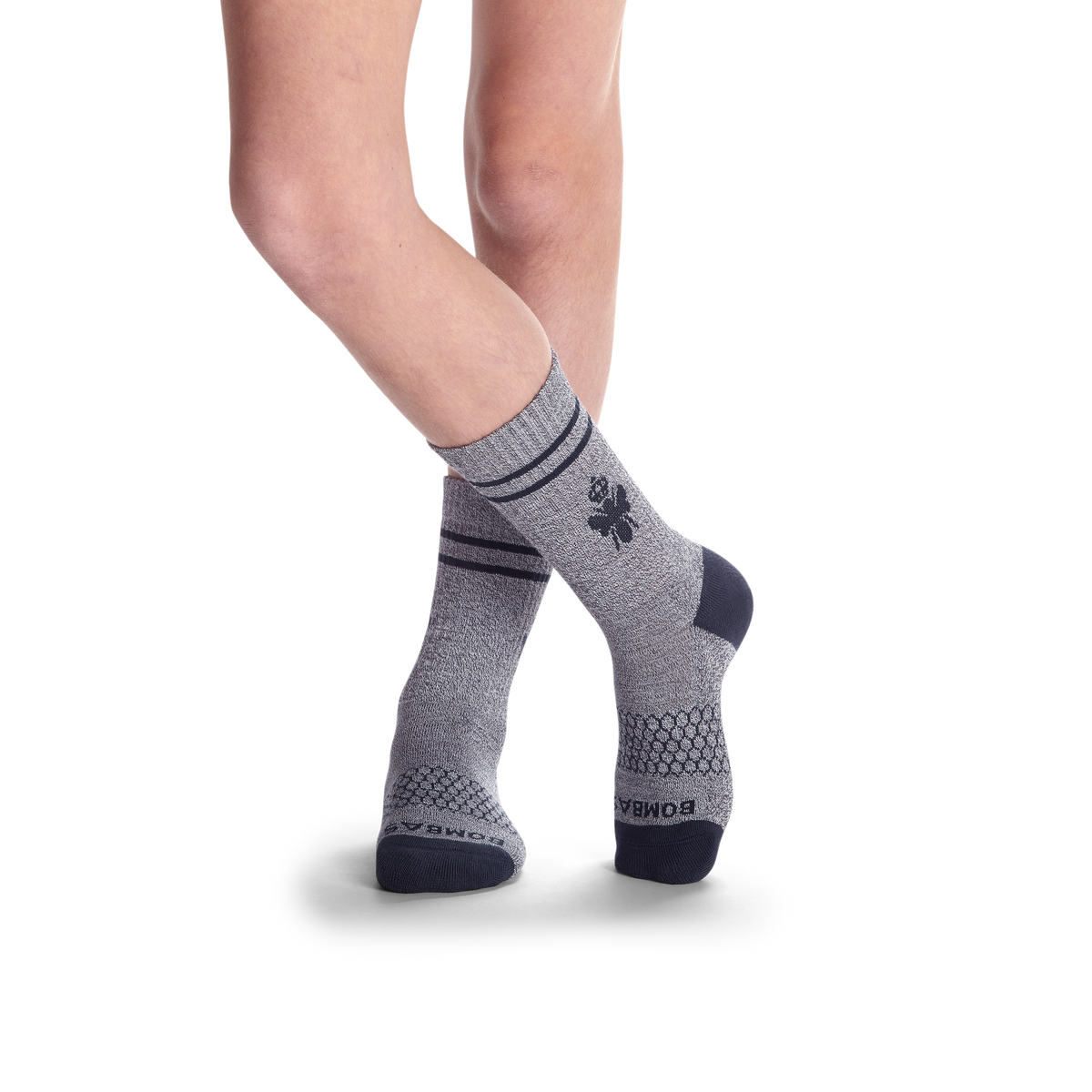 Bombas Kids Calf Socks - Midweight Seamless Cotton Socks